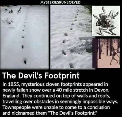  The Devil's Footprint: A Bewitching Tale Steeped in Colonial Superstition and Land Rights!